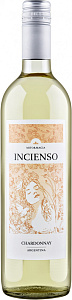 Белое Сухое Вино Incienso Chardonnay 0.75 л