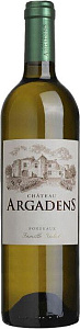 Белое Сухое Вино Chateau Argadens Blanc 0.75 л