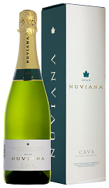 Игристое вино Cava Nuviana Dulce 0.75 л Gift Box