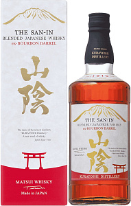 Виски Matsui The San-In Ex-Bourbon Barrel 0.7 л Gift Box