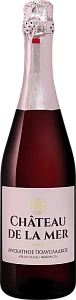 Розовое Полусладкое Игристое вино Chateau De La Mer Muscatnoe 0.75 л