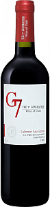 Красное Сухое Вино G7 Cabernet Sauvignon 0.75 л
