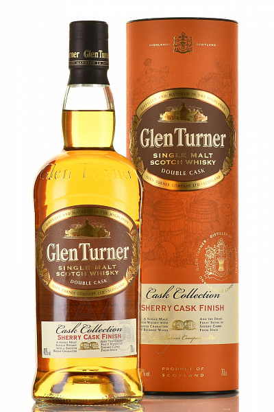 Виски Single Malt Glen Turner Sherry Cask Finish 0.7 л Gift Box