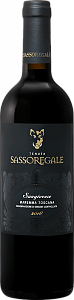 Красное Сухое Вино Sangiovese Maremma Toscana Tenuta Sassoregale 2019 г. 0.75 л