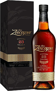 Ром Zacapa Centenario Solera Gran Reserva 23 0.7 л в подарочной упаковке