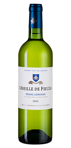 Белое Сухое Вино l'Abeille de Fieuzal 2016 г. 0.75 л