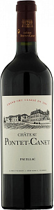 Красное Сухое Вино Chateau Pontet-Canet 2008 г. 0.75 л