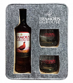 Виски The Famous Grouse 2 Glasses 0.7 л Gift Box