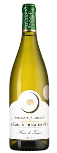 Белое Сухое Вино Chablis Premier Cru Montee de Tonnerre Jean-Marc Brocard 2019 г. 0.75 л