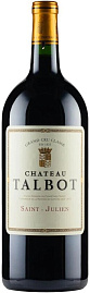 Вино Chateau Talbot Saint-Julien Grand Cru Classe 1996 г. 3 л