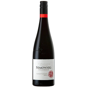 Красное Сухое Вино Simonsig Cabernet Sauvignon-Shiraz 2019 г. 0.75 л