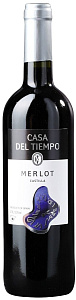 Красное Сухое Вино Casa del Tiempo Merlot 0.75 л