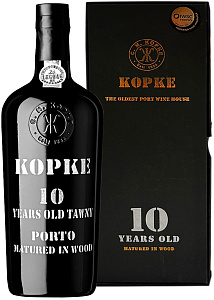 Красное Сладкое Портвейн Kopke 10 Years Old Porto 0.75 л Gift Box