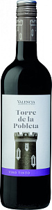 Красное Полусладкое Вино Torre de la Pobleta Tinto Semidulce 0.75 л