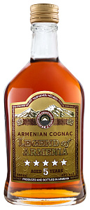 Коньяк Легенда Армении 5 Лет 0.25 л