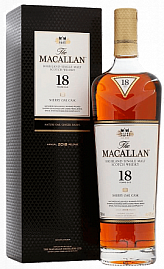 Виски Macallan Sherry Oak 18 Years Old 0.7 л Gift Box