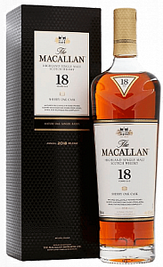 Виски Macallan Sherry Oak 18 Years Old 0.7 л Gift Box