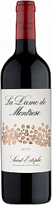 Красное Сухое Вино La Dame de Montrose 2018 г. 0.75 л