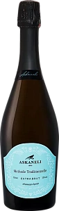 Белое Экстра брют Игристое вино Askaneli Extra Brut 0.75 л