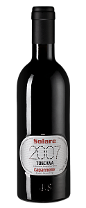 Красное Сухое Вино Solare 2007 г. 0.375 л