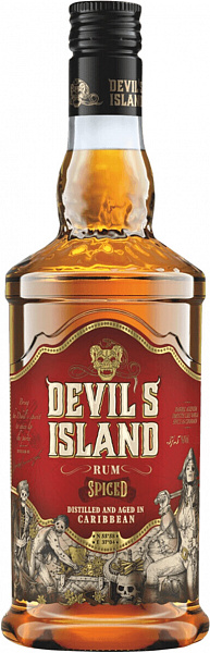 Ром Devil's Island Spiced 1 л