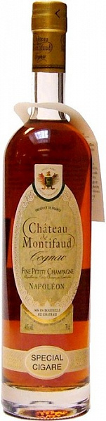 Коньяк Petite Champagne AOC Chateau de Montifaud Napoleon Cigare 0.7 л