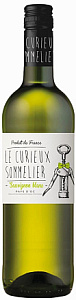 Белое Сухое Вино Le Curieux Sommelier Sauvignon Blanc 0.75 л