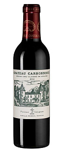 Красное Сухое Вино Chateau Carbonnieux Rouge 2016 г. 0.375 л
