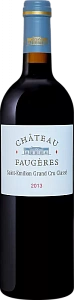 Красное Сухое Вино Chateau Faugeres Saint-Emilion Grand Cru AOC 2013 г. 0.75 л