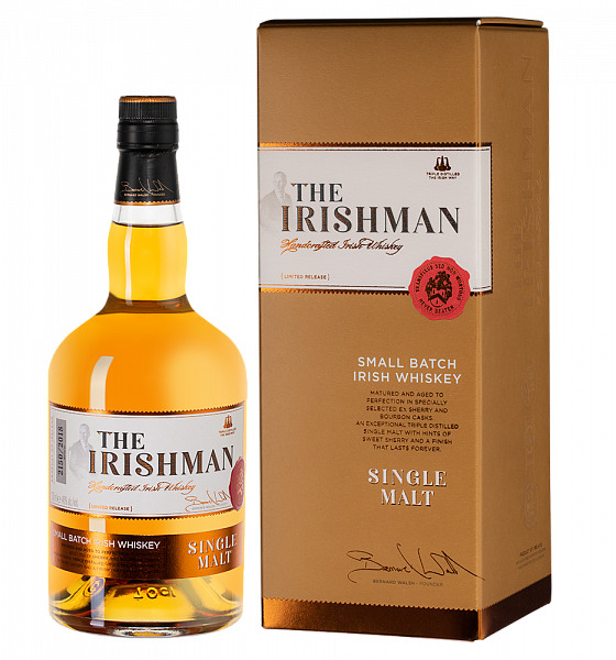 Виски The Irishman Single Malt 0.7 л Gift Box