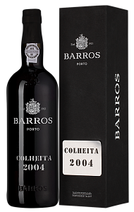 Красное Сладкое Портвейн Barros Colheita 2004 г. 0.75 л Gift Box