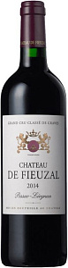 Красное Сухое Вино Chateau de Fieuzal Pessac-Leognan Rouge 2014 г. 0.75 л