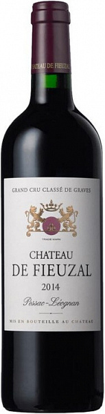 Вино Chateau de Fieuzal Pessac-Leognan Rouge 2014 г. 0.75 л