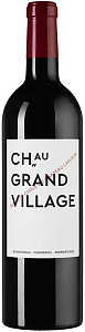 Красное Сухое Вино Chateau Grand Village Rouge Bordeaux AOC 0.75 л