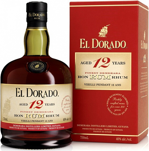 Ром El Dorado 12 Years Old 0.7 л Gift Box