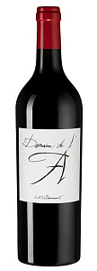 Красное Сухое Вино Domaine de l'A 2016 г. 0.75 л