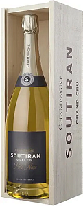 Белое Брют Шампанское Soutiran Cuvee Perle Noire 3 л Gift Box