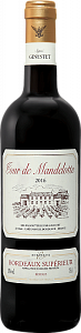 Красное Сухое Вино Tour de Mandelotte Bordeaux Superieur Organic 0.75 л