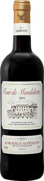 Вино Tour de Mandelotte Bordeaux Superieur Organic 0.75 л