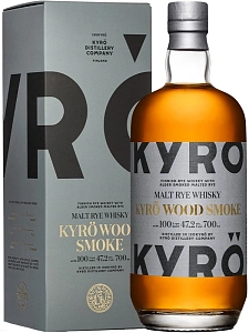 Виски Kyro Wood Smoke 0.7 л в подарочной упаковке
