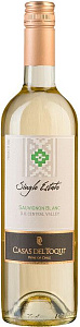 Белое Сухое Вино Casas del Toqui Single Estate Sauvignon Blanc 0.75 л