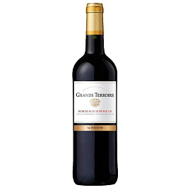 Вино Dourthe Grands Terroirs Bordeaux Superieur 2019 г. 0.75 л