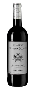 Красное Сухое Вино Chateau Le Vieux Manoir 2020 г. 0.75 л