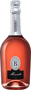 Розовое Сладкое Игристое вино Batasiolo Moscato Rose Dolce Spumante 0.75 л