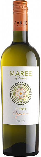 Вино Puglia IGP Maree d'Ione Fiano Organic 2020 г. 0.75 л
