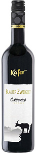 Красное Сухое Вино Kafer Blauer Zweigelt 0.75 л