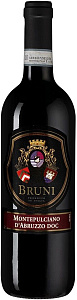 Красное Сухое Вино Bruni Montepulciano d'Abruzzo 0.75 л