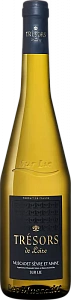 Белое Сухое Вино Tresors de Loire Muscadet Sevre et Maine АОС Sur Lie Joseph Verdier 0.75 л