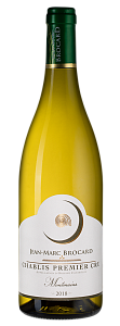 Белое Сухое Вино Chablis Premier Cru Montmains Jean-Marc Brocard 2019 г. 0.75 л