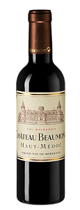Красное Сухое Вино Chateau Beaumont 2016 г. 0.375 л